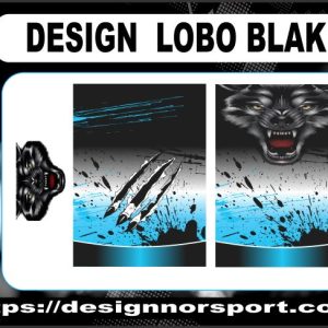 DESIGN  LOBO BLAK