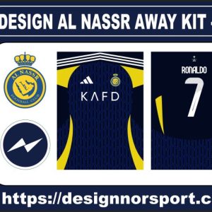 DESIGN AL NASSR AWAY KIT - 24