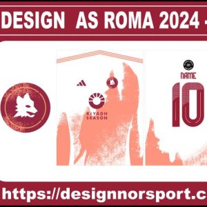 DESIGN  AS ROMA 2024 - 25