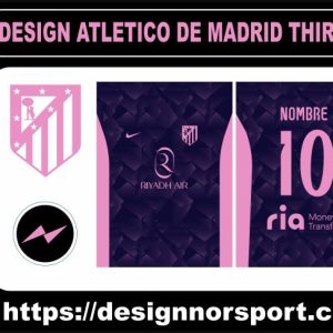 DESIGN ATLETICO DE MADRID THIRD 24
