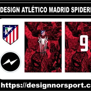 DESIGN ATLÉTICO MADRID SPIDERMAN