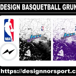 DESIGN BASQUETBALL GRUNGE