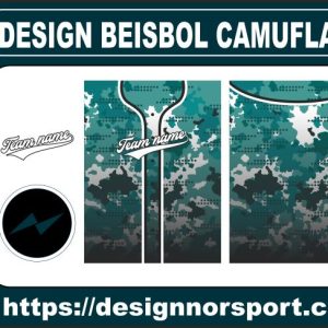 DESIGN BEISBOL CAMUFLAJE