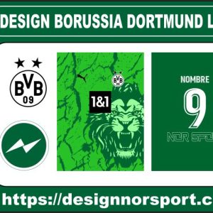 DESIGN BORUSSIA DORTMUND LION