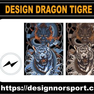 DESIGN DRAGON TIGRE 24