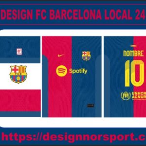 DESIGN FC BARCELONA LOCAL 24 - 25