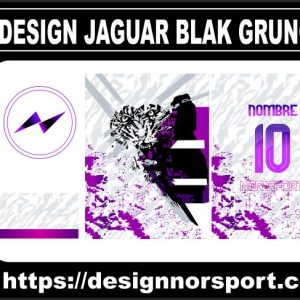DESIGN JAGUAR BLAK GRUNGE