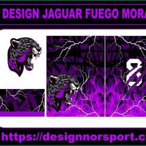 DESIGN JAGUAR FUEGO MORADO