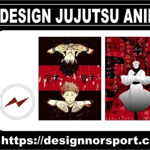 DESIGN JUJUTSU ANIME