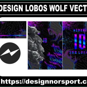 DESIGN LOBOS WOLF VECTOR