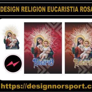 DESIGN RELIGION EUCARISTIA ROSARIO