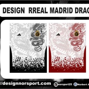 DESIGN  RREAL MADRID DRAGON