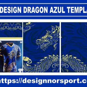 DESIGN DRAGON AZUL TEMPLATE