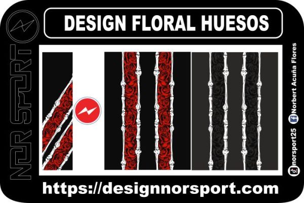 DESIGN FLORAL HUESOS