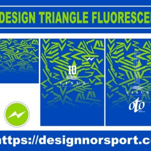 DESIGN TRIANGLE FLUORESCENTE