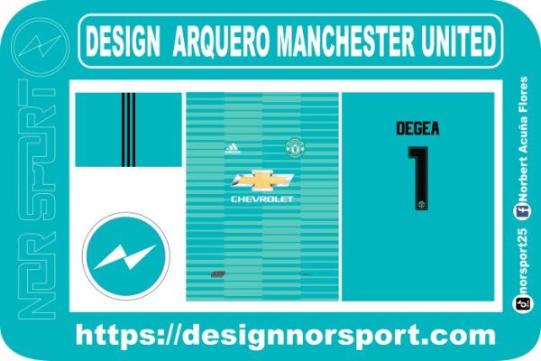 DESIGN  ARQUERO MANCHESTER UNITED