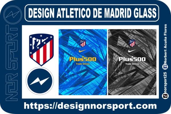 DESIGN ATLETICO DE MADRID GLASS