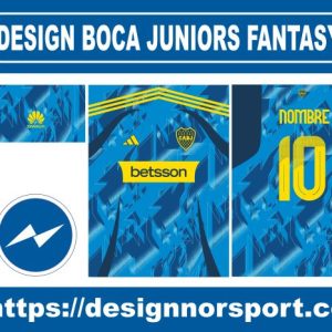 DESIGN BOCA JUNIORS FANTASY 24