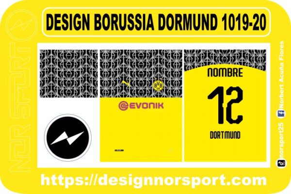 DESIGN BORUSSIA DORMUND 1019-20
