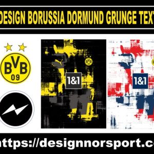 DESIGN BORUSSIA DORMUND GRUNGE TEXTURE