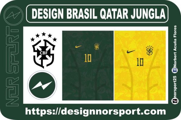 DESIGN BRASIL QATAR JUNGLA