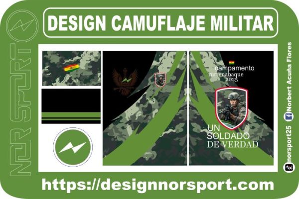 DESIGN CAMUFLAJE MILITAR