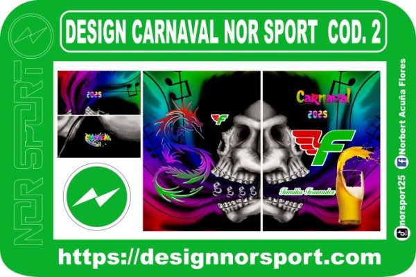 DESIGN CARNAVAL NOR SPORT  COD. 2