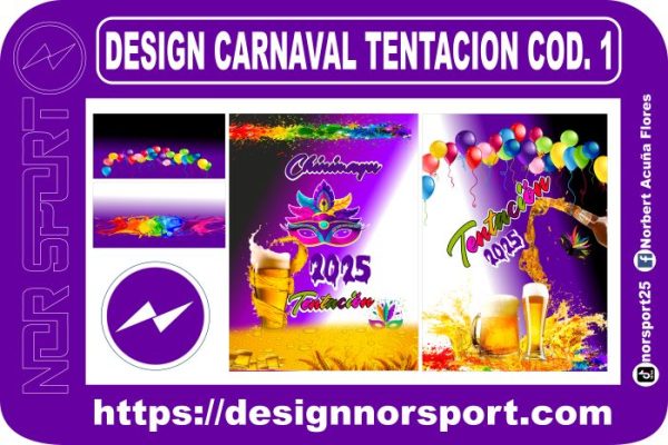 DESIGN CARNAVAL TENTACION COD. 1