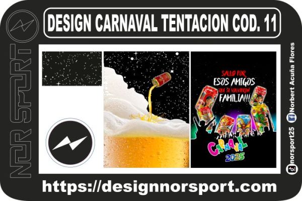 DESIGN CARNAVAL TENTACION COD. 11