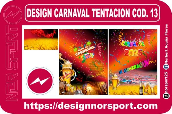 DESIGN CARNAVAL TENTACION COD. 13