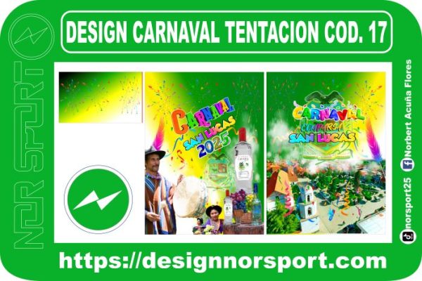 DESIGN CARNAVAL TENTACION COD. 17