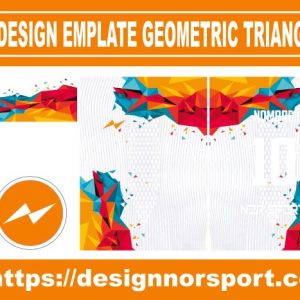 DESIGN EMPLATE GEOMETRIC TRIANGLE 1
