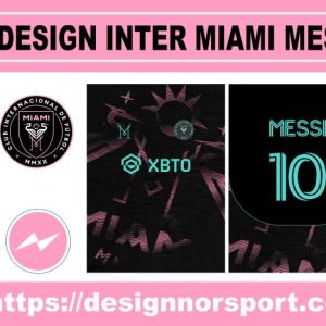 DESIGN INTER MIAMI MESSI
