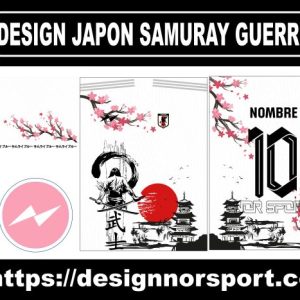DESIGN JAPON SAMURAY GUERRERO