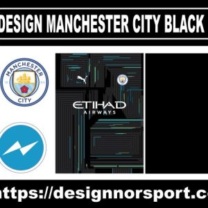 DESIGN MANCHESTER CITY BLACK NOR