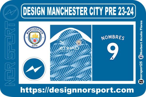 DESIGN MANCHESTER CITY PRE 23-24