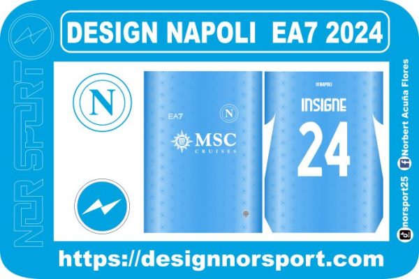 DESIGN NAPOLI  EA7 2024