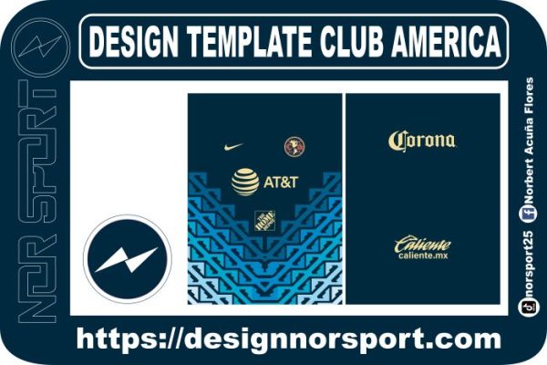 DESIGN TEMPLATE CLUB AMERICA
