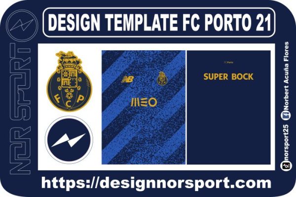 DESIGN TEMPLATE FC PORTO 21