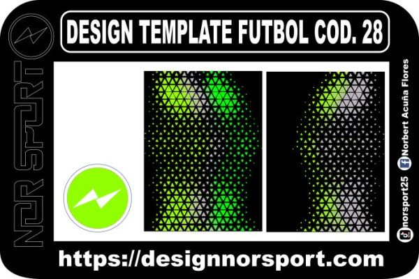 DESIGN TEMPLATE FUTBOL COD. 28
