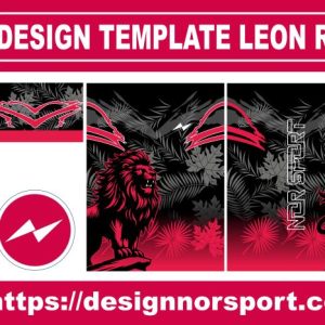 DESIGN TEMPLATE LEON RED