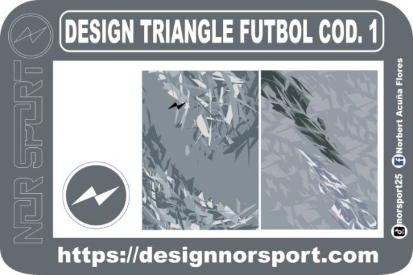 DESIGN TRIANGLE FUTBOL COD. 1