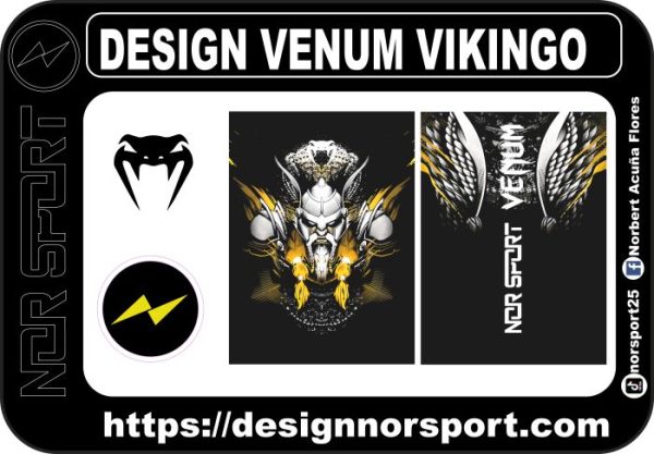DESIGN VENUM VIKINGO