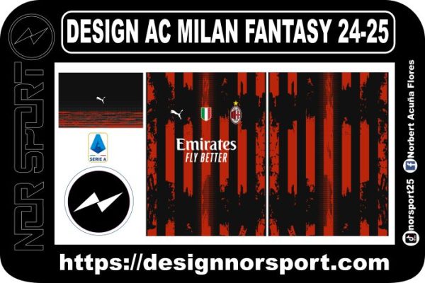 DESIGN AC MILAN FANTASY 24-25