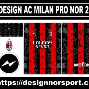 DESIGN AC MILAN PRO NOR 2024