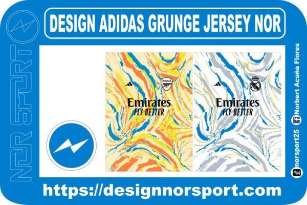 DESIGN ADIDAS GRUNGE JERSEY NOR