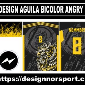 DESIGN AGUILA BICOLOR ANGRY NOR