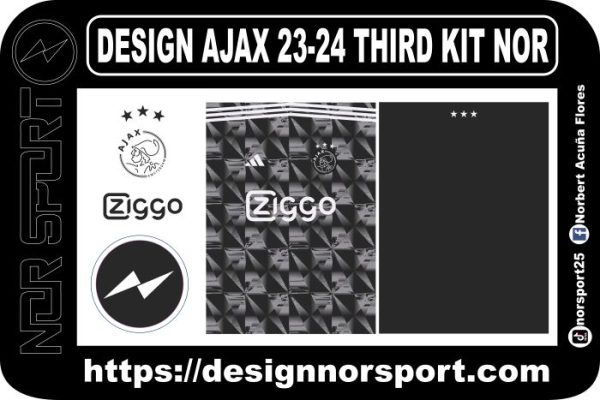 DESIGN AJAX 23-24 THIRD KIT NOR