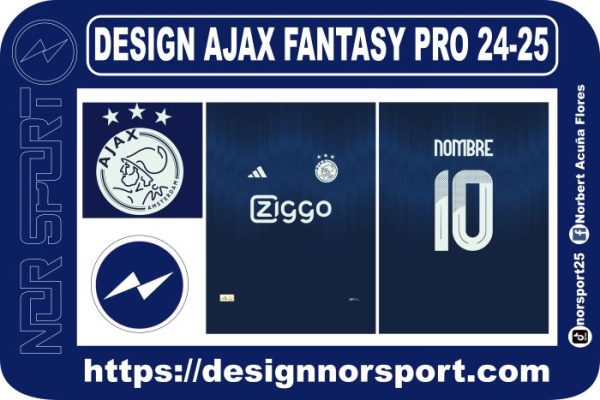 DESIGN AJAX FANTASY PRO 24-25