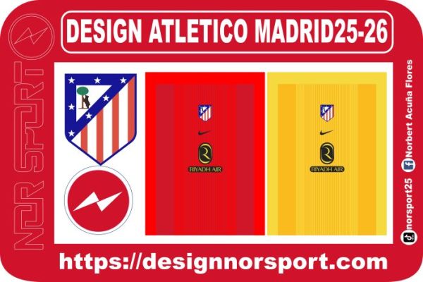 DESIGN ATLETICO MADRID25-26